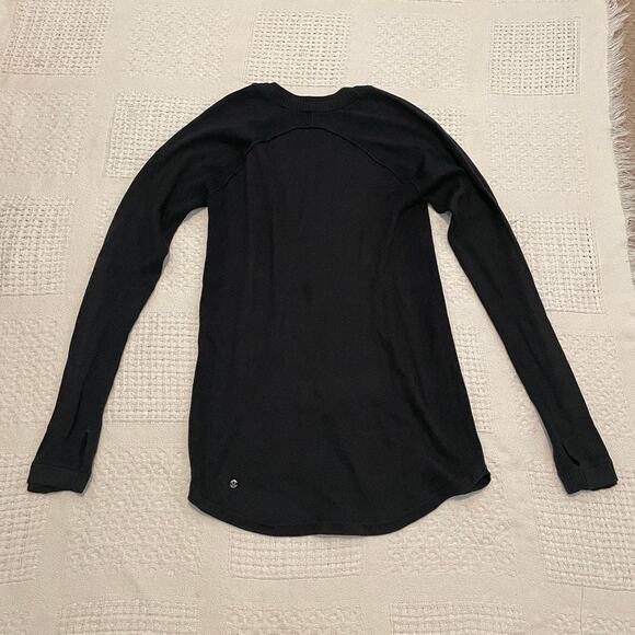 new Lululemon 8 medium Sit in Lotus cashmere blend sweater SP2 9056 - Picture 9 of 11